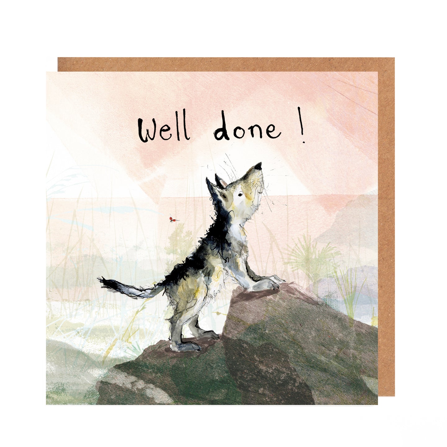 Wolf Well Done Card - Victor