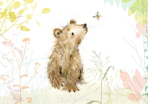 6. 'Clementine' Bear Print - 12 Prints for 12 Days of Christmas!