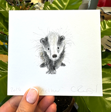 Load image into Gallery viewer, ‘Arthur&#39; the baby badger
