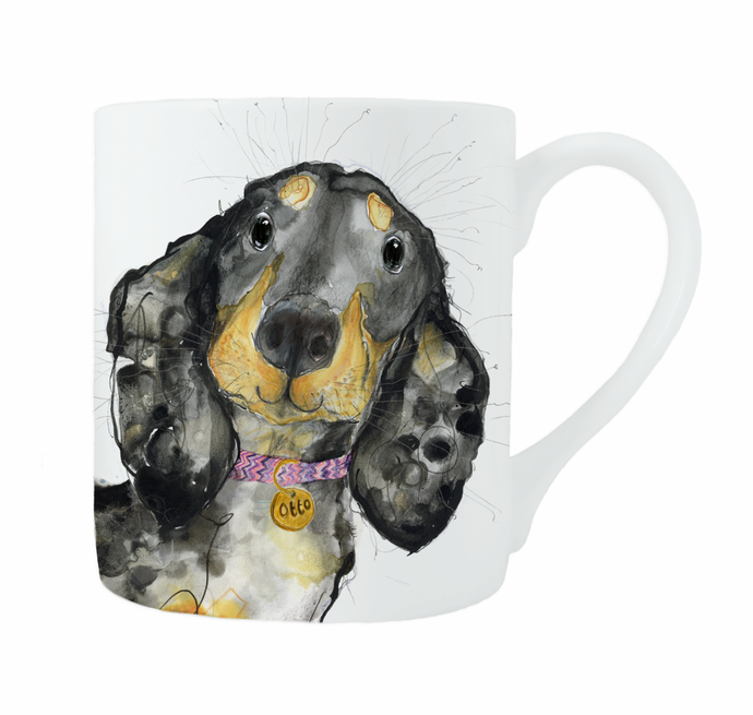 OTTO Dachshund - Bone China Mug