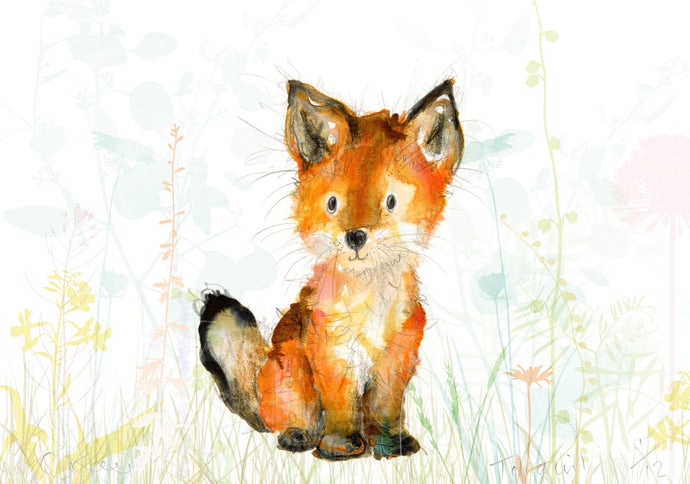 1. 'Torquil' Fox Print - 12 Prints for 12 Days of Christmas!