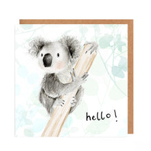 Load image into Gallery viewer, Walter Koala Hello Card