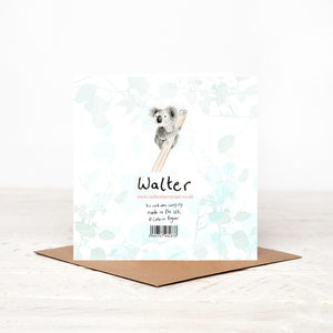 Walter Koala Hello Card