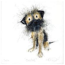 Load image into Gallery viewer, &#39;Diedre&#39; (Border Terrier original painting - framed)