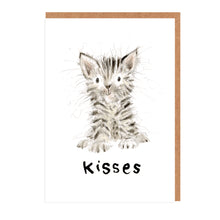 Load image into Gallery viewer, Clara Kitten - Kisses Mini Card