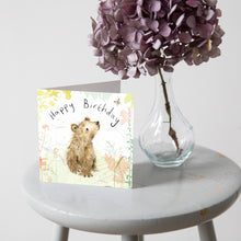 Load image into Gallery viewer, Clementine Bear Birthday Card