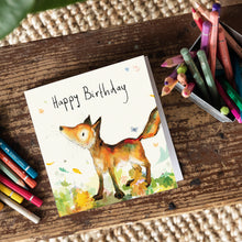 Load image into Gallery viewer, Dexter Fox Birthday Card