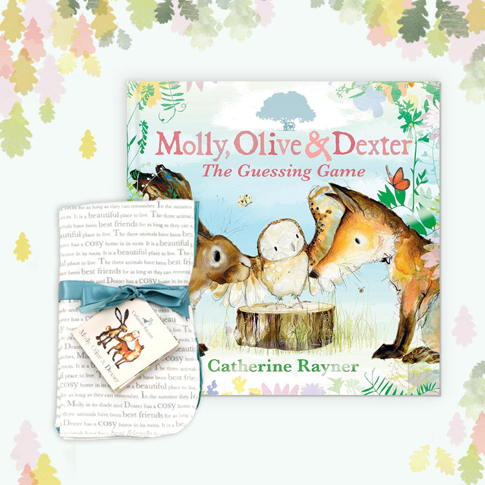 Baby Book Gift Bundle - 'Molly, Olive and Dexter ~ The Guessing Game'