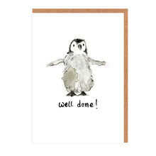 Load image into Gallery viewer, Ivy Penguin - Well Done Mini Card