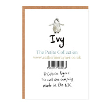 Load image into Gallery viewer, Ivy Penguin - Well Done Mini Card