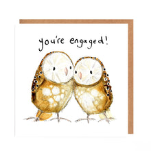 Load image into Gallery viewer, Ashling and Dawn Owls Engagement Card