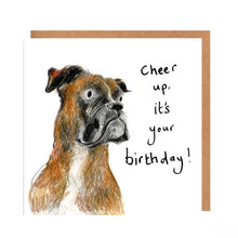 Load image into Gallery viewer, Cooper Boxer Birthday Card