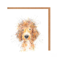 Load image into Gallery viewer, Cosmo Cockapoo Dog Card Blank